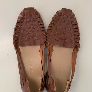 Nisolo Huarache Sandal in Brandy - Like New
